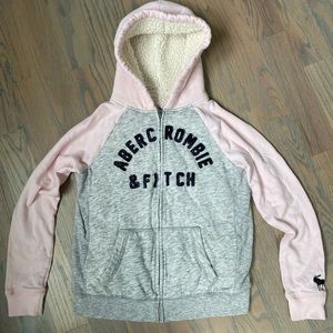 Abercrombie girl hoodie jacket size 15/16 y